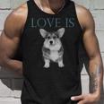 愛はコーギー タンクトップ 彼への贈り物