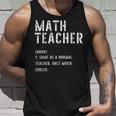 数学先生 定義シャツ 学校の初日 タンクトップ 彼への贈り物