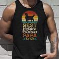 最高のゴールデンレトリバー・パパ、父の日 タンクトップ 彼への贈り物