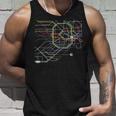東京電車線路チャートユニセックス親子ペア タンクトップ 彼への贈り物