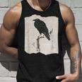 河鍋暁斎のカラス 浮世絵 日本画 日本文化 烏 タンクトップ 彼への贈り物