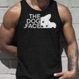 犬の顔のデザイン The Dog Face タンクトップ 彼への贈り物