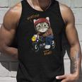 猫 バイク オートバイ おもしろ ねこ ライダース バイカー 面白い ネコ タンクトップ 彼への贈り物