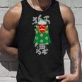獅子舞 レトロな日本の祭り文化デザイン タンクトップ 彼への贈り物
