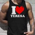 私はテレサが大好きです タンクトップ 彼への贈り物