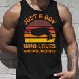 絶滅した節足動物アノマロカリスが大好きなただの少年 タンクトップ 彼への贈り物