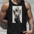 美しい天使 白黒ヴィンテージアート タンクトップ 彼への贈り物