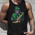 聖パトリックの日 ゴリラサックス タンクトップ 彼への贈り物