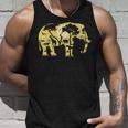 象の贈り物野生生物保護動物園動物動物学アフリカ タンクトップ 彼への贈り物