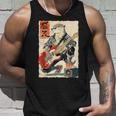 面白い 漫画 アニメ 日本美術 カワウソ ギターを弾く ロック タンクトップ 彼への贈り物