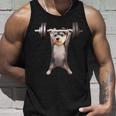 面白いtシャツ シュナウザー 犬 イヌ わんこ メンズ 犬好き グッズ かわいい 面白い 服 ネタ 筋トレ タンクトップ 彼への贈り物