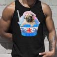 面白いtシャツ パグ かき氷 イヌ メンズ 犬好き グッズ かわいい おもしろ 面白い 服 ネタ 夏 タンクトップ 彼への贈り物