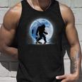 面白いtシャツ 釣りバカ 青い月と釣り人 メンズ おもしろ 面白い 服 オリジナル 海釣り 川釣り ビッグフット ネタ タンクトップ 彼への贈り物