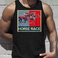 面白いtシャツ 馬tシャツ 競馬 馬 レース 乗馬 ジョッキー メンズ おもしろ 面白い グッズ ネタ 男性用 レトロ タンクトップ 彼への贈り物