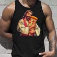 面白いイエスピザ愛好家クリスチャンユーモアtシャツ ピザジョーク タンクトップ 彼への贈り物