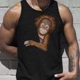 面白いオランウータン タンクトップ 彼への贈り物