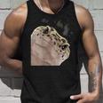 面白い好奇心が強い爬虫類ヒョウモントカゲモドキ タンクトップ 彼への贈り物
