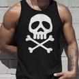 頭蓋骨、宇宙海賊、船長、パーティー、ハロウィーン、カーニバル タンクトップ 彼への贈り物