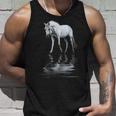 馬 動物 モチーフ アート 馬 タンクトップ 彼への贈り物