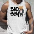 Angry Bad Boystyle、クールなテディベア、バッドボーイグラフィックデザイン。 タンクトップ 彼への贈り物