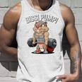Bissi Pumpi Gym Fitness Meme Bobr Bissi Pumpi Bober タンクトップ 彼への贈り物