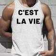 C'est Laie フランス語格言グラフィックデザイン タンクトップ 彼への贈り物