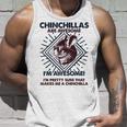 Chinchillas Are Awesome 面白いチンチラママパパ タンクトップ 彼への贈り物