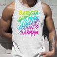 Cool Barista Gets More Likes Than Barman、バリスタ、バーマンより 長袖tシャツ タンクトップ 彼への贈り物