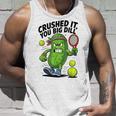 Crushed It You Big Dill Pickle Tennis タンクトップ 彼への贈り物