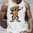 Dabbing Pizza スライス ダンス ピザ 幼児 男の子 ダンス 食通 タンクトップ 彼への贈り物
