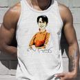 Daw Aunganuu Kyi-Signature 長袖tシャツ タンクトップ 彼への贈り物