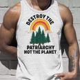 Destroy The Patriarchy Not The Planet フェミニスト フェミニズム タンクトップ 彼への贈り物