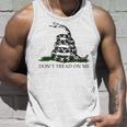 Don't' Tread On Me シャツ メンズ ガズデンフラッグ ブラック スネーク タンクトップ 彼への贈り物