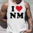I Heart Nm Initials I Love NM First And Last Name N M タンクトップ 彼への贈り物