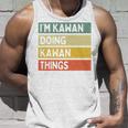 I'm Kawan Doing Kawan Things 面白い名言 長袖tシャツ タンクトップ 彼への贈り物
