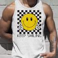 Keepmiling キュート 黄色 幸せ 平和 笑顔 ポジティブ タンクトップ 彼への贈り物
