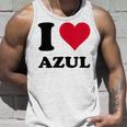 I Love Azul タンクトップ 彼への贈り物