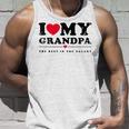 I Love My Grandpa I Heart My Grandpa タンクトップ 彼への贈り物