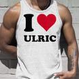 I Love Ulric タンクトップ 彼への贈り物