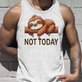 Not Todayloth 今日はナマケモノ タンクトップ 彼への贈り物