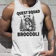 Questquad ブロッコリー 面白い 猫好き タンクトップ 彼への贈り物