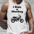 I Ride A Monkey オートバイ ミニバイクシャツ タンクトップ 彼への贈り物