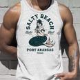 Salty Beach Port Aransas テキサス マーメイドシャツ ダイブバー オイスター タンクトップ 彼への贈り物