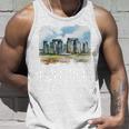 Stonehenge イギリス土産 ストーンヘンジ。 長袖tシャツ タンクトップ 彼への贈り物