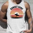 Sunseturf サーフボード ビンテージサーフィン サーファー用 タンクトップ 彼への贈り物