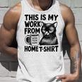 This Is My Work From Homearcastic Cat Remote Worker タンクトップ 彼への贈り物