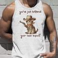 You 'Ve Just Buttered Your Last Biscuit Meow Cowboy Cat Meme 長袖tシャツ タンクトップ 彼への贈り物