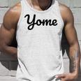 【Yome】嫁 よめ シンプル おしゃれ ローマ字 夫婦お揃い 結婚祝い カップル ペアルック おもしろ ペア タンクトップ 彼への贈り物