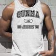 【バックプリント・背中側】群馬 Gunma【チームユニフォーム風】Jimo-T ジモティ 面白い タンクトップ 彼への贈り物