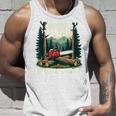 おもしろ林業チェーンソー 背の高い木 ワークアウト ロギング 生活 タンクトップ 彼への贈り物